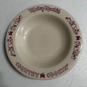 Mickey Mantle's Country Cookin' Shenango China Vintage Restaurant Ware Soup Bowl